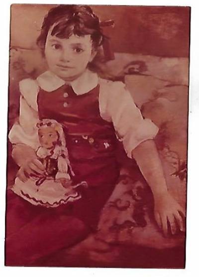 Jan Salamon - Portret Basi z lalką
