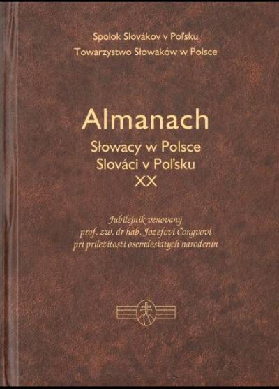 Almanach Słowacy w Polsce nr XX, jubileuszowy