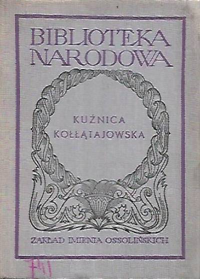 opr. B. Leśnodorski - Kuźnica Kołłątajowska. Wybór źródeł (BN)