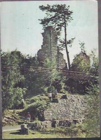 fot. k. kaczyński - Rożnów - ruiny zamku z xiv w.  [1972]