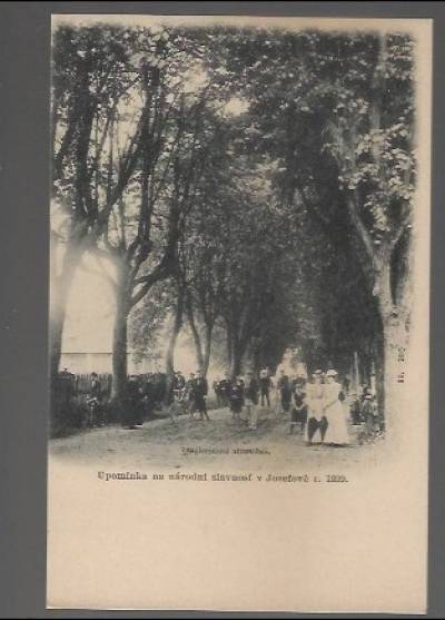Upominka na narodni slavnost v Josefove r. 1899 (około 1913?)