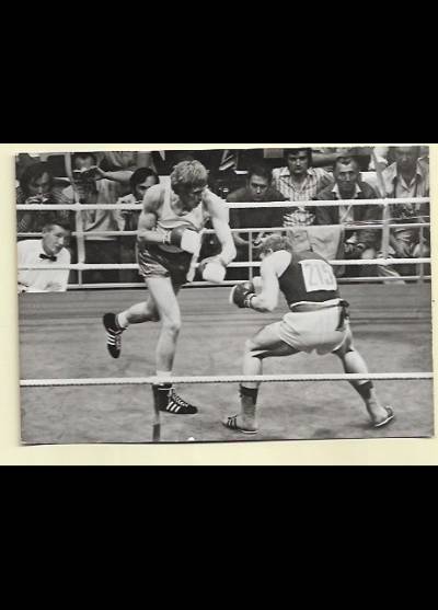 fot. Z. Matuszewski - XX mistrzostwa Europy w boksie Belgrad 1973. Walka finałowa Rudkowski-Klimanow