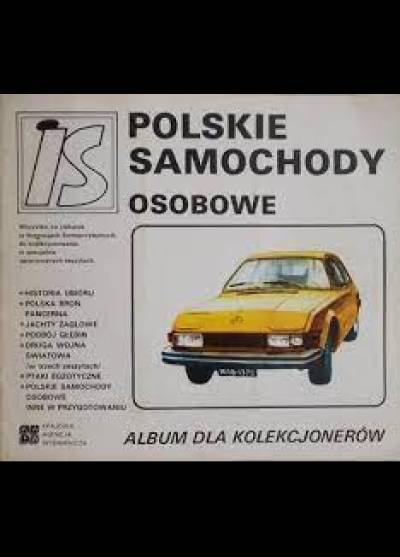 Polskie samochody osobowe. Album dla kolekcjonerów IS  (tylko 27 naklejek)