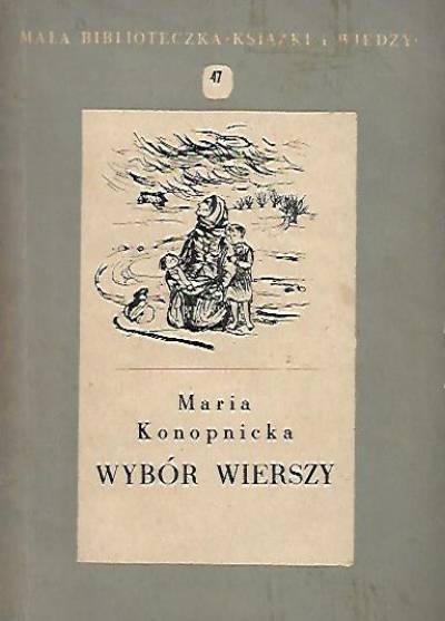 Maria Konopnicka - Wybór wierszy