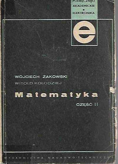 Żakowski, Kołodziej - Matematyka - część II