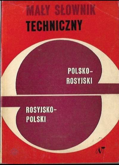 red. Głowacka, Martin - Mały słownik techniczny polsko-rosyjski, rosyjsko-polski