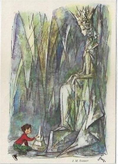 Jan Marcin Szancer - Królowa Śniegu  (ilustracja do Andersena, 1963)