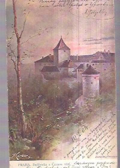 Praha - Daliborka s Cernoi vezi (1904)