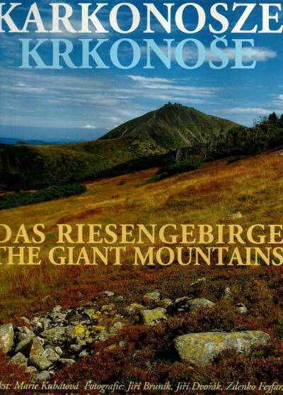 album fot., tekst M. Kubatova - Karkonosze (Krkonose / Das Riesengebirge / The Great Mountains)