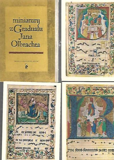 Miniatury z Graduału Jana Olbrachta (komplet 9 pocztówek w obwolucie)