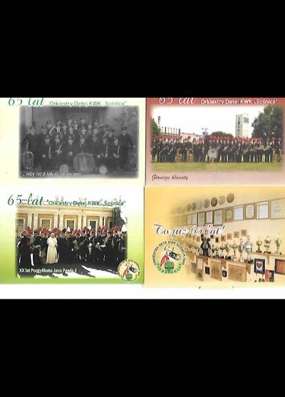 65 lat orkiestry dętej KWK Sośnica (komplet 10 pocztówek w obwolucie)