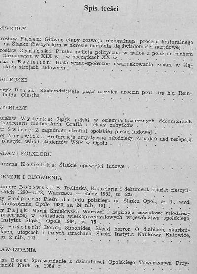 Kwartalnik opolski nr 3/4(122/3)1985