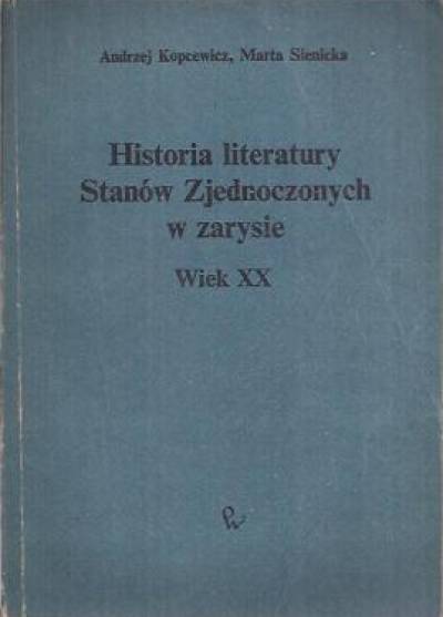 Andrzej Kopcewicz, Marta Sienicka - Historia literatury Stanów Zjednoczonych w zarysie. Wiek XX