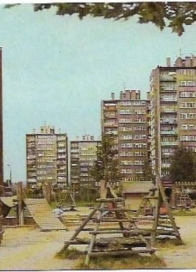 fot. Lewczyński, Sowiński - Gliwice - osiedle mieszkaniowe Sikornik (1984)