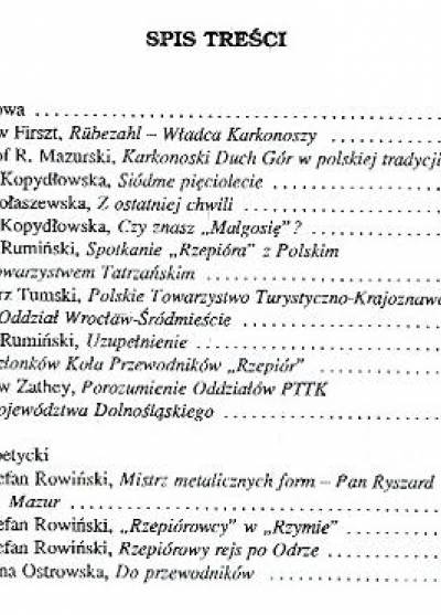 red. K.R. Mazurski - Z lamusa Rzepióra III