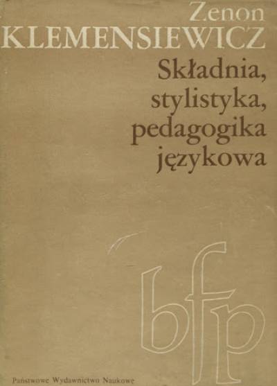 Zenon Klemensiewicz - Składnia, stylistyka, pedagogika językowa