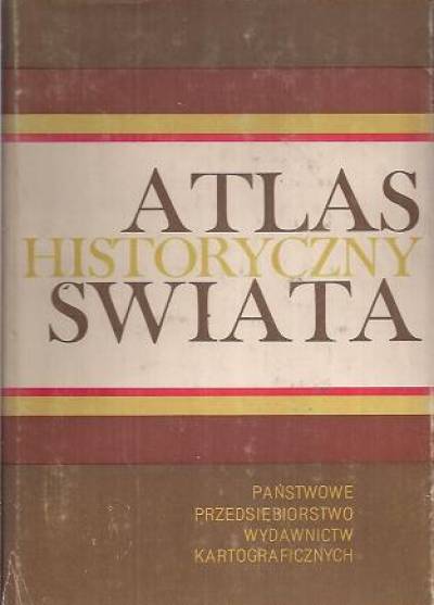 zbior. - Atlas historyczny świata