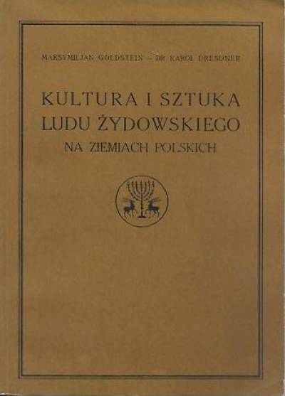 Goldstein, Dresdner - Kultura i sztuka ludu żydowskiego na ziemiach polskich (reprint)