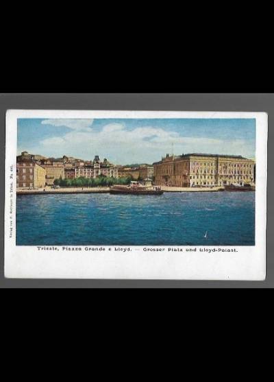 Trieste, Piazza Grande e Lloyd (około 1913 r.)