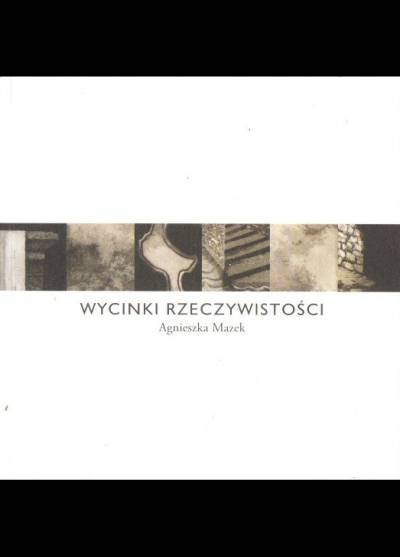 Agnieszka Mazek - Wycinki rzeczywistości