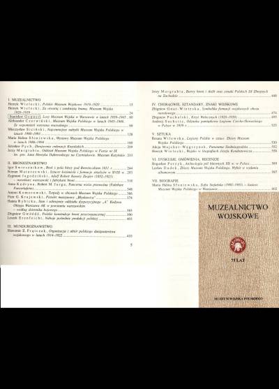 Muzealnictwo wojskowe - tom 6
