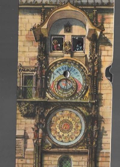 Praha - Orloj (duża pocztówka z przesuwanymi elementami)