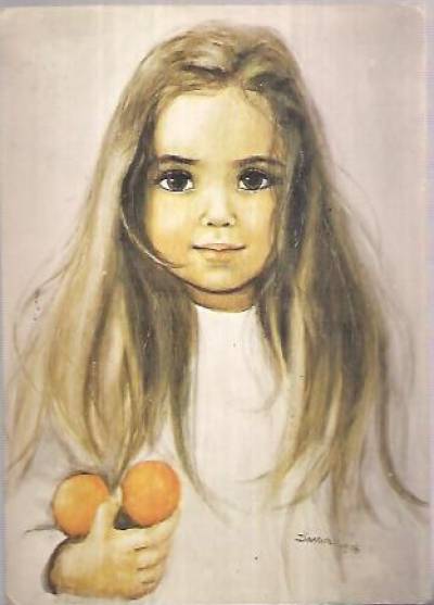 D. Muszyńska-Zamorska - [dziewczynka z pomarańczami]