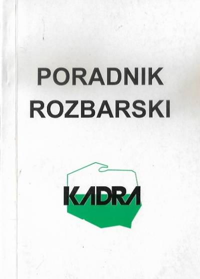 Poradnik rozbarski - KWK Rozbark 1999