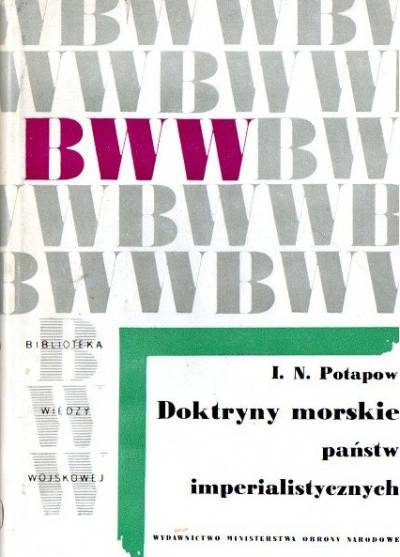 I.N. Potapow - Doktryny morskie państw imperialistycznych