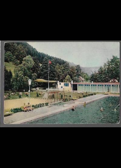 fot. S. Arczyński - Kudowa Zdrój - basen kąpielowy (1964)