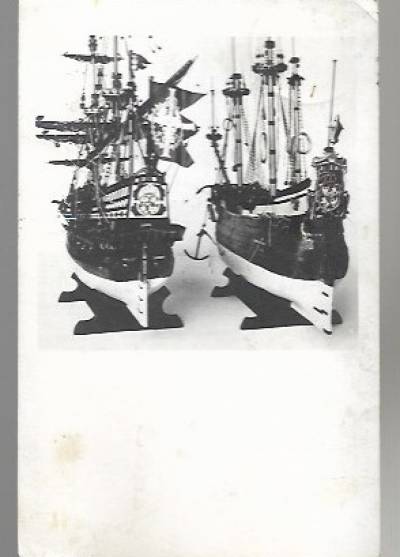 fot. K. Komorowski - Modele statków biorących udział w bitwie pod Oliwą - Wodnik i Strzelec (1954)