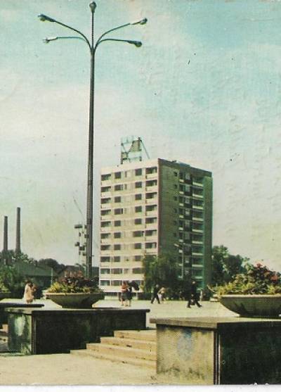 fot. K. Kaczyński - Dąbrowa Górnicza - widok od ulicy Królowej Jadwigi (1973)