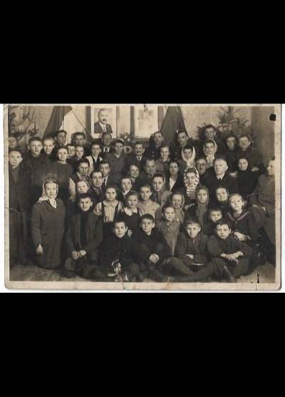 Koło Towarzystwa przyjaźni polsko-radzieckiej w gromadzie Grabocin powiatu będzińskiego w dniu 21.I.1951