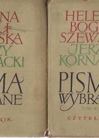 Helena Boguszewska, Jerzy Kornacki - Pisma wybrane [2-tomowe]