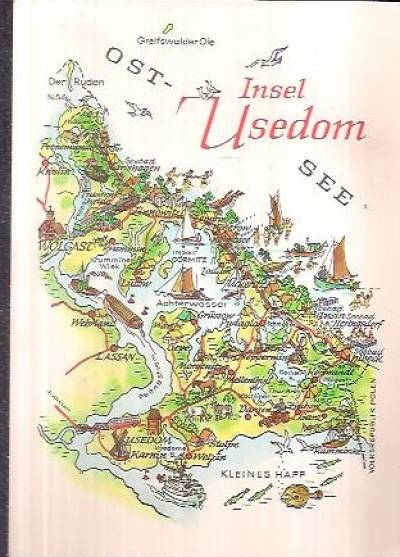 Insel Usedom (mapka)