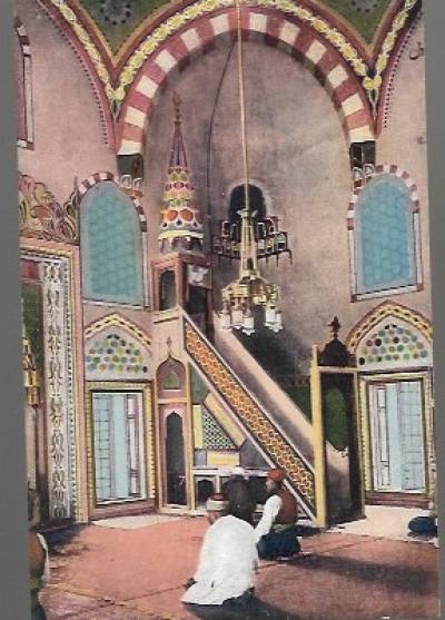 Mostar. Innerer Teil der Karadżobeg-Moschee (1913)