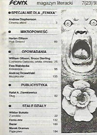 Ellison, Białołęcka i in. - Fenix nr 7(23)1993