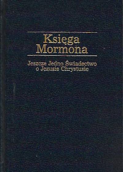 Księga Mormona. Jeszcze jedno świadectwo o Jezusie Chrystusie