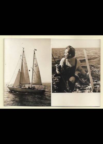 fot. J. Undro - Samotny rejs na Polonezie dookoła świata 1 maja 1972 - 24 czerwca 1973