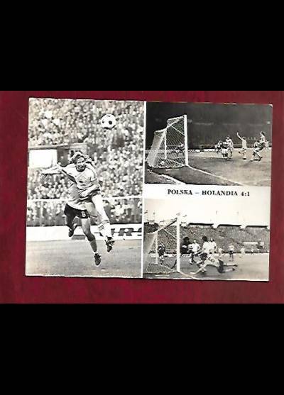 Polska - Holandia 4:1. Eliminacje mistrzostw Europy w połce nożnej. Chorzów 1975