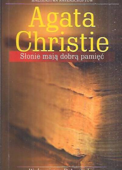 Agatha Christie - Słonie mają dobrą pamięć