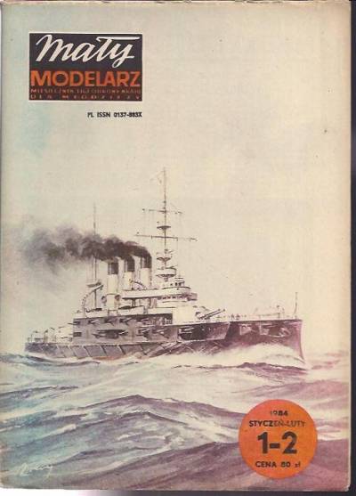 Pancernik eskadrowy Potiomkin (Mały Modelarz nr 1-2/1978)