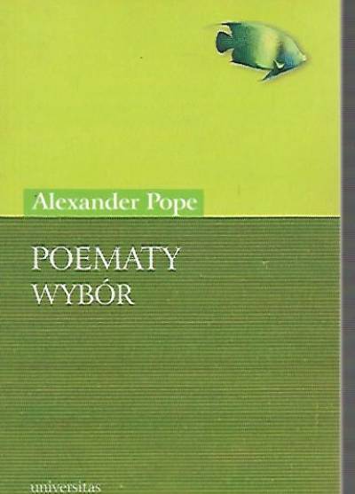 Alexander Pope - Poematy. Wybór