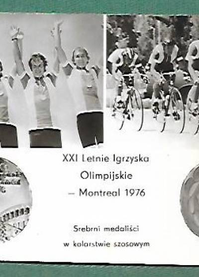 XXI letnie igrzyska olimpijskie Montreal 1976. Srebrni medaliści w kolarstwie szosowym