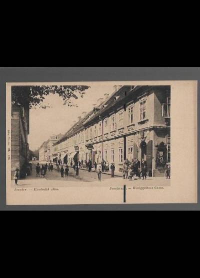 Josefov. Hradecka ulice (około 1913)