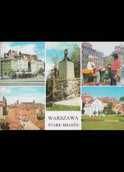 Warszawa. Stare miasto (mozaika, 1984)