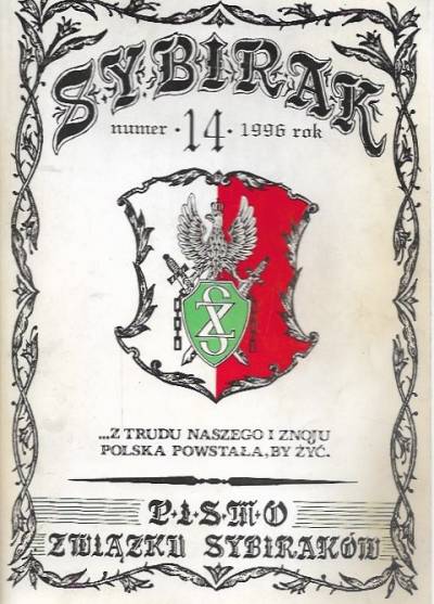 Sybirak. Pismo Związku Sybiraków nr 14 - 1996
