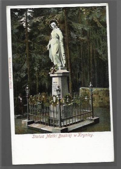 Statua Matki Boskiej w Krynicy