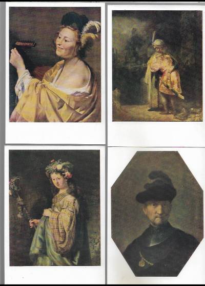 Rembrandt, jego poprzednicy i uczniowie - 5 pocztówek