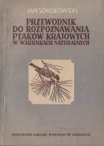 Jan Sokołowski - Przewodnik do rozpoznawania ptaków krajowych w warunkach naturalnych